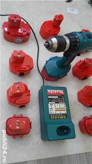 Acumulatori noi  9.6V   12 V      14.4 V     si  18 V   de 3 AH  de putere mare