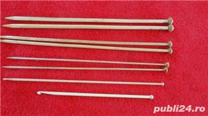 andrele din bambus si crosete din plastic 