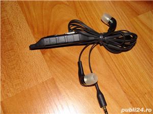 Handsfree/casti stereo Nokia WH-701 black originale - imagine 2
