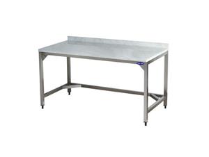 Masa lucru inox cu rebord si marmura 1800*700*850
