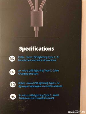 Cablu de date iPhone  - imagine 3