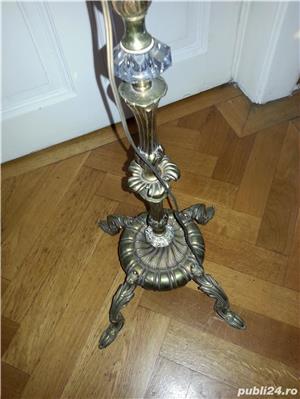 lampadar bronz-cristal - imagine 2