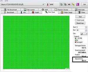 Hard Disk Sata 2,5" HDD-80 Gb Hitachi HTS541680J9SA00 - imagine 3