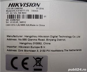 Camera Supraveghere De Exterior HDCVI, TurboHD, HIKVISION Model:DS-2CE16F7T-IT5 - imagine 3