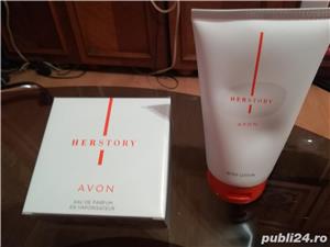 Parfum HERSTORY by Avon + crema de corp - imagine 2
