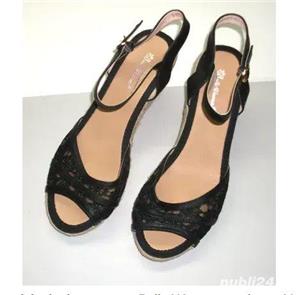 Vand sandale de dama negre, Belle Women, marimea 41, noi 