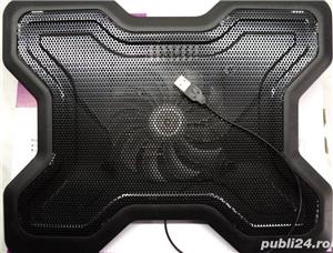 Cooler Laptop 15-17 Inch NOU Laptop Cooler, 15-17", Black Slim