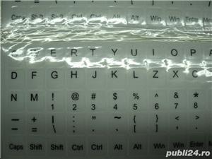 Litere pentru tastaturi DeTech  Letters for keyboard, DeTech, Latin, White - imagine 2