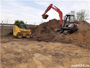 Închiriez bobcat si miniescavator  - imagine 4