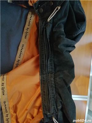 Vand geaca blugi barbati D NANO Sportsweal. The new generation, originala 100%, emblema in exterior. - imagine 4