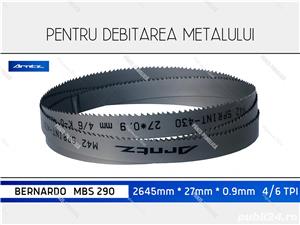 Panza 2645x27x4/6 fierastrau panglica banzic metal BERNARDO MBS 290
