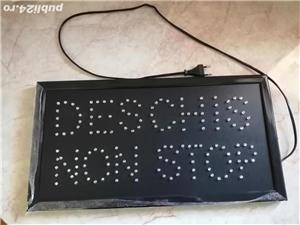 Vand Afisaj Reclama Panou cu Leduri (DESCHIS NON STOP), NOU Pret 120 Lei - imagine 3