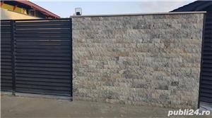 Travertin Silver scapitat 5x15x1,7 cm. - imagine 2