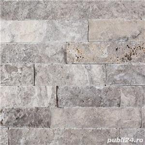 Travertin Silver scapitat 5x15x1,7 cm.