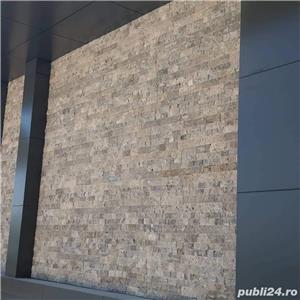 Travertin Silver scapitat 5x15x1,7 cm. - imagine 3