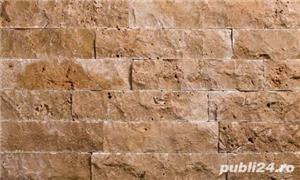 Travertin scapitat noche pentru gard si soclu.