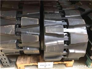 Senile de cauciuc pentru miniexcavatoare Bobcat, Yanmar, Liebherr, Kobelco