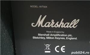 Amplificator chitara Marshall AVT 50 XT Tribute England Lampa - imagine 2