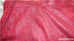 pantalon lejer dama visiniu  - imagine 4