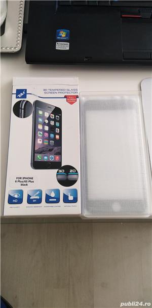 vand folie sticla 3d pentru iphone 6 plus,nou nouta.