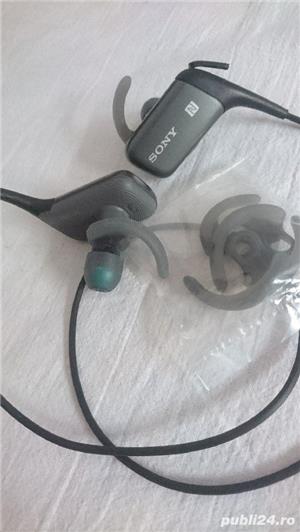 Caști wireless Sony,noi, sunet superb,nfc - imagine 5