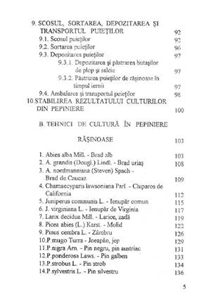PEPINIERE - Metode si Procedee - Recomandari Tehnice - imagine 5
