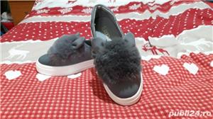 Pantofi dama casual cu blanita - imagine 3