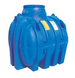 Rezervor apa cilindric orizontal subteran V=3000 litri fara capac Valrom