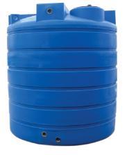 Rezervor apa cilindric vertical V 6500 litri suprateran Valrom