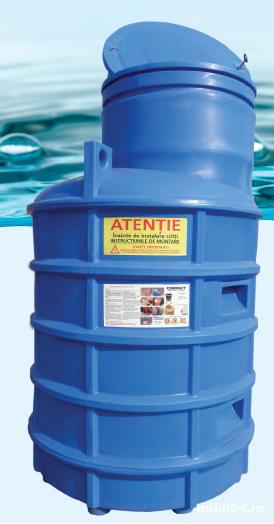 Cabina put-camin vane D 1100 H=1780 capac si sistem inchidere Valrom