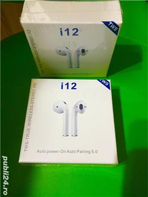 Casti bluetooth iphone 5 5S SE 6 6S 7 8 11 X XS sau android