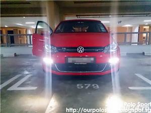 Lumini de zi LED suplimentare, originale Vw Polo 6R