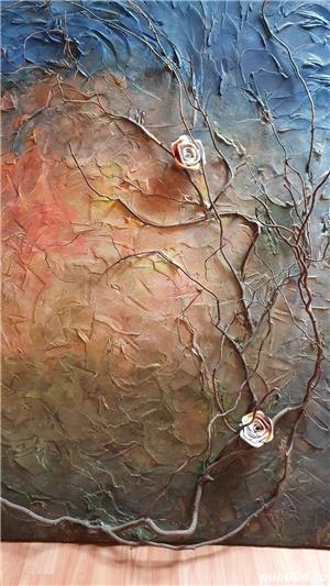 Tablou - cerul, lumina, natura, ceva abstract, semnat - imagine 2