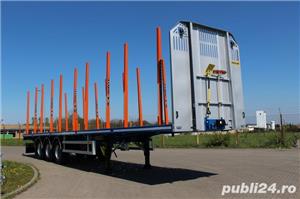 Semiremorca forestieră ZASLAW - cu platformă - OFERTA SPECIALĂ 2025 ! - imagine 3