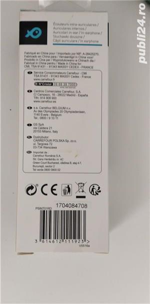 Vand casti audio stereo in ear mufa jack,noi noute calitate - imagine 2