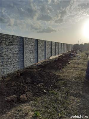 Gard din beton  - imagine 5