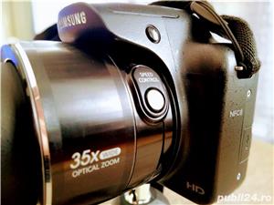 Cameră foto digitală Samsung, 16 MP, WI-FI, NFC, ZOOM OPTIC 35x, TREPIED SI HUSĂ - imagine 2