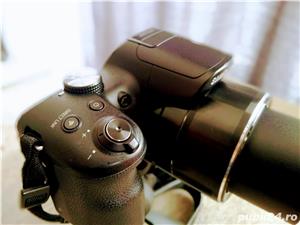 Cameră foto digitală Samsung, 16 MP, WI-FI, NFC, ZOOM OPTIC 35x, TREPIED SI HUSĂ - imagine 4