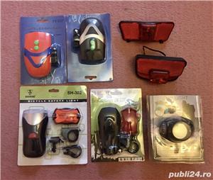 Lumini LED față/spate de bicicletă