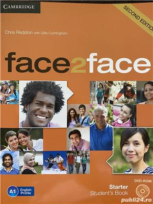 Face2face Student's book - curs de limba engleza (carte + DVD)