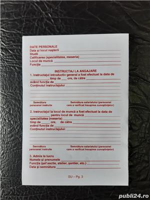 Fise de instructaj protectia muncii SSM si SU, Dosar medical - Tipizat - imagine 4