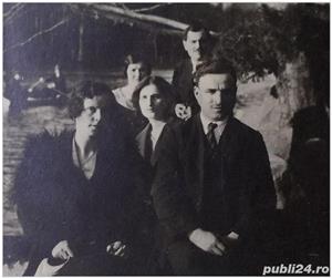 4 fotografii / carti postale, imagini de familie, inceput de sec. XX