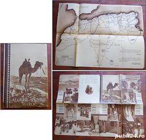 Harta veche - Algeria - Tunisia - Maroc