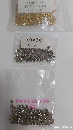 Repere si coronite ceas argintii si galbene - imagine 3