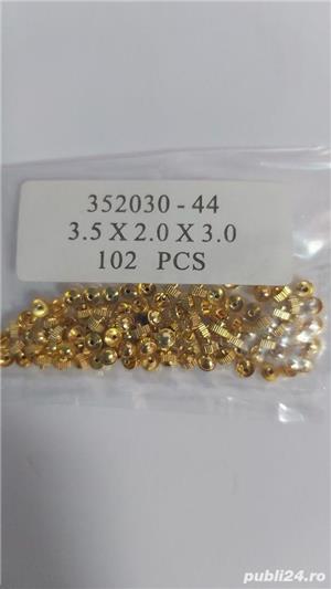 Repere si coronite ceas argintii si galbene