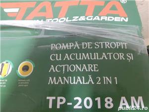 Pompa stropit 2 in 1 electrica si manuala