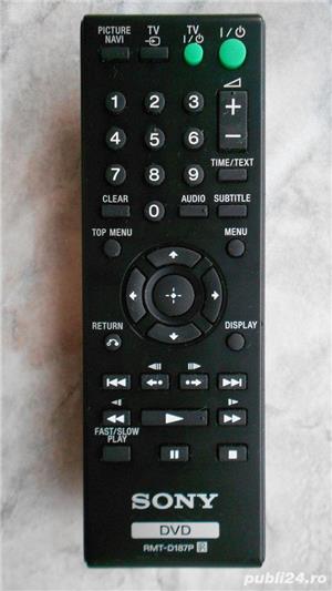 Telecomanda SONY rmt-d114 rmt-d126p  rmt-d183 rmt-d187p PANASONIC N2qaec000003 tv dvd foto  - imagine 2