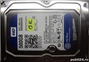 Hard Disk SATA 3,5" HDD-500 Gb Western CODE: WD5000AAKX-07U6AA0 Full testat (testant lent)
