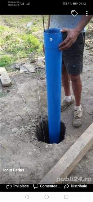 Executam foraje puțuri apa  - imagine 2