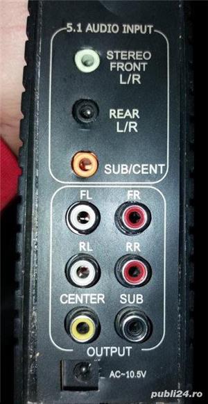 Sistem audio 5.1 boxe PC silver - imagine 5